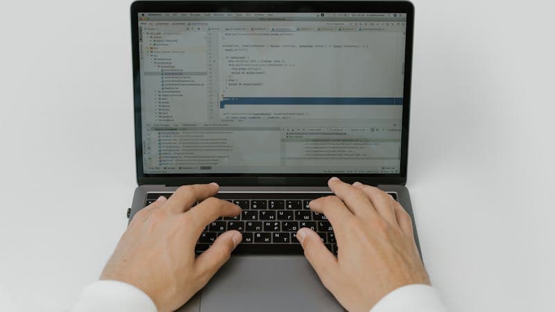 Cybersecurity protection on laptop