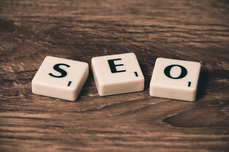 Search engine results with URL structures visible