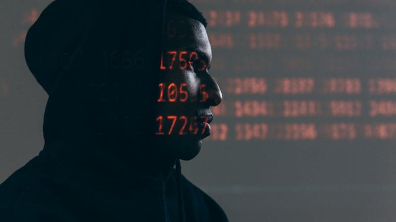 Strong password security with encryption lock symbol