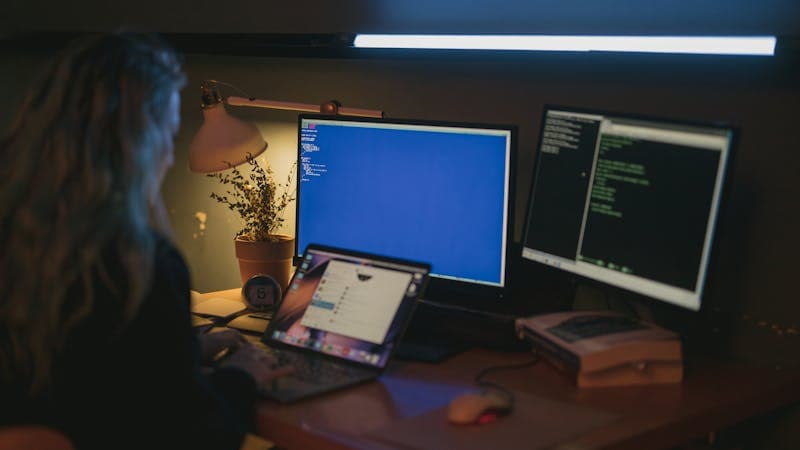 Digital security and encryption visualization