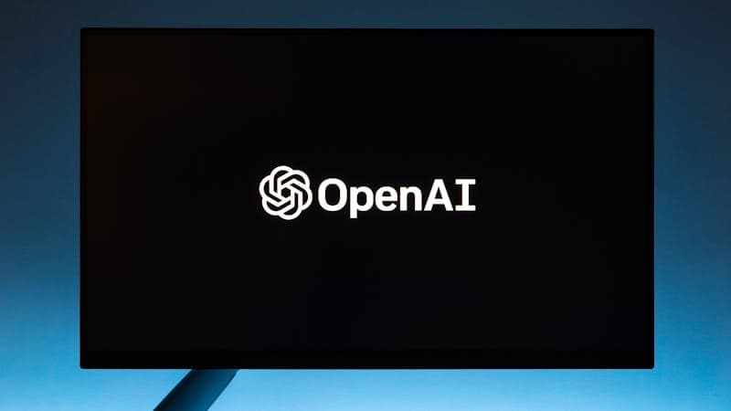 Person examining image details on a large monitor