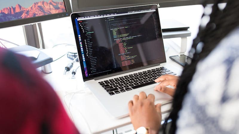 Code editor with syntax highlighting