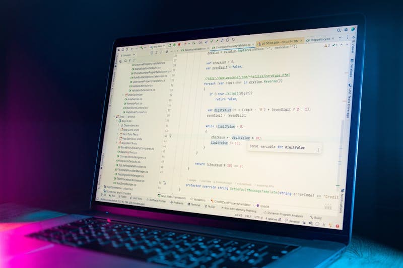Terminal window with git commands visible on a dark screen