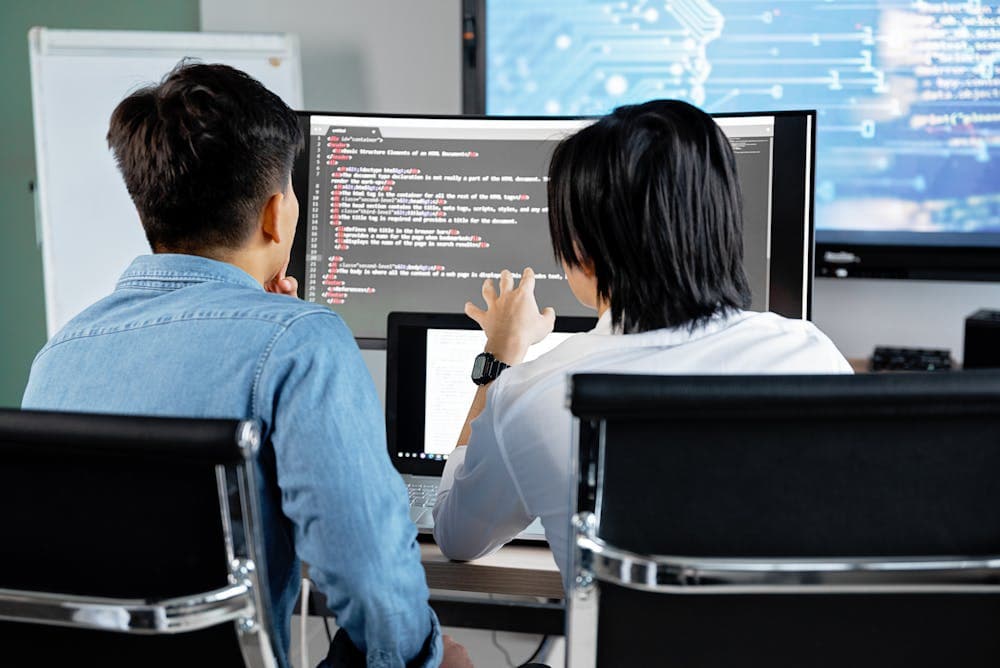 Code editor with minified JavaScript output