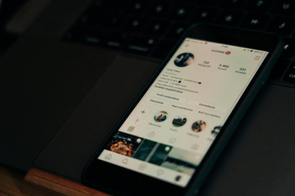 Content creator editing photos on desktop