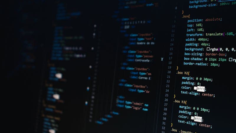 Code editor displaying test data generation scripts